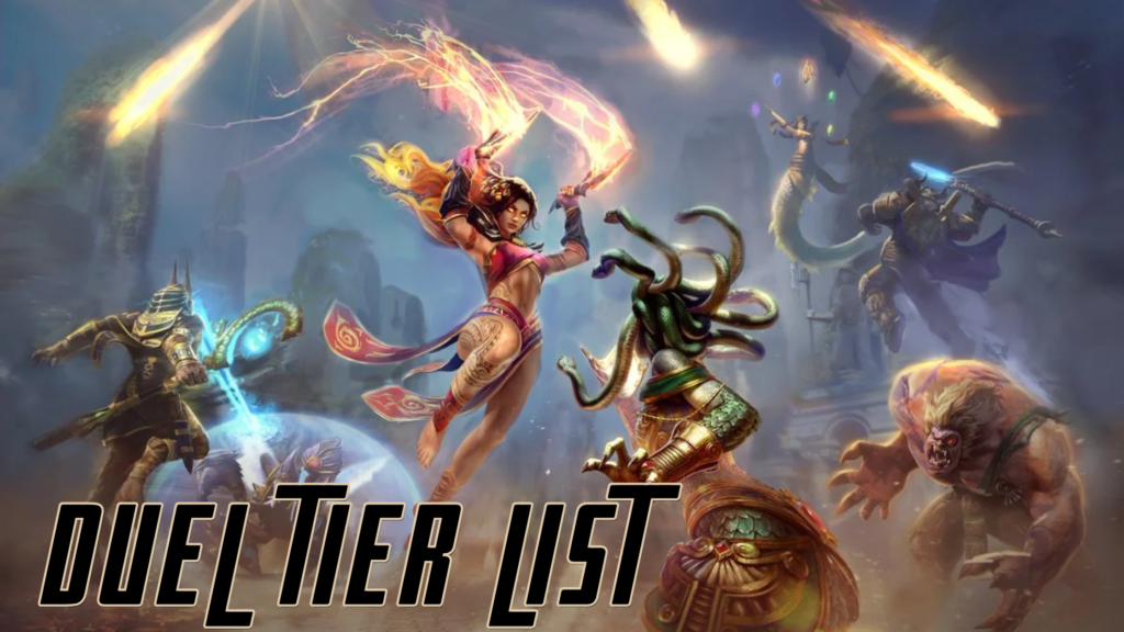 Duel Tier List Rankings 2023 Best GOD in SMITE