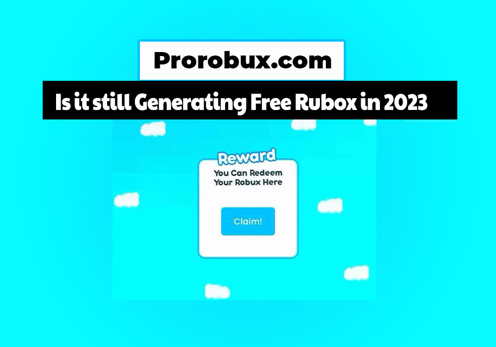  Prorobux.com Generator