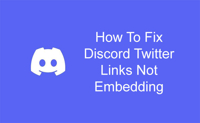  X Links Not Embedding On Discord